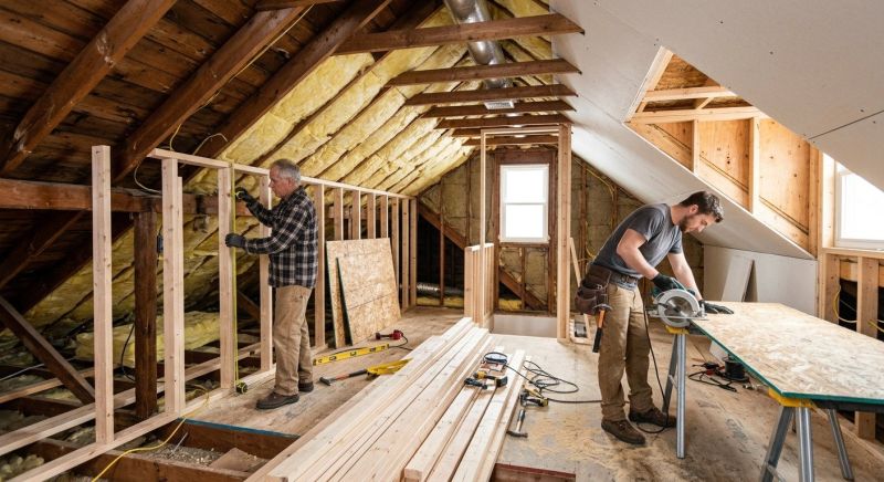Attic Expansion in Conroe, TX